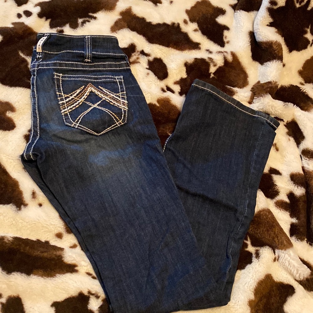 Women's Ariat R.E.A.L. Riding Jean Whipstitch Size 28L